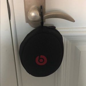 Pink beat headphones